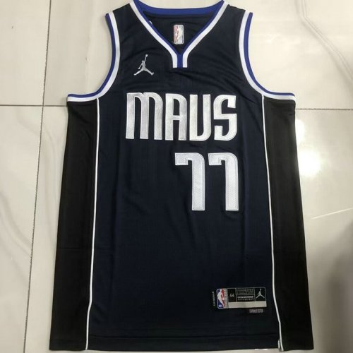 NBA 77 Doncic Mavs 23-24 statement Dallas Mavericks Maillot